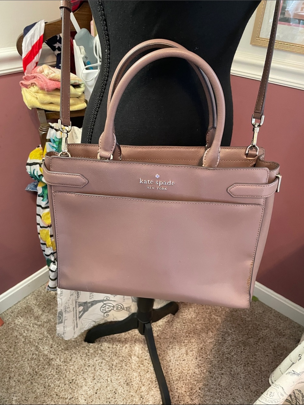 Kate Spade  New York Staci Large Satchel with Detachable Strap